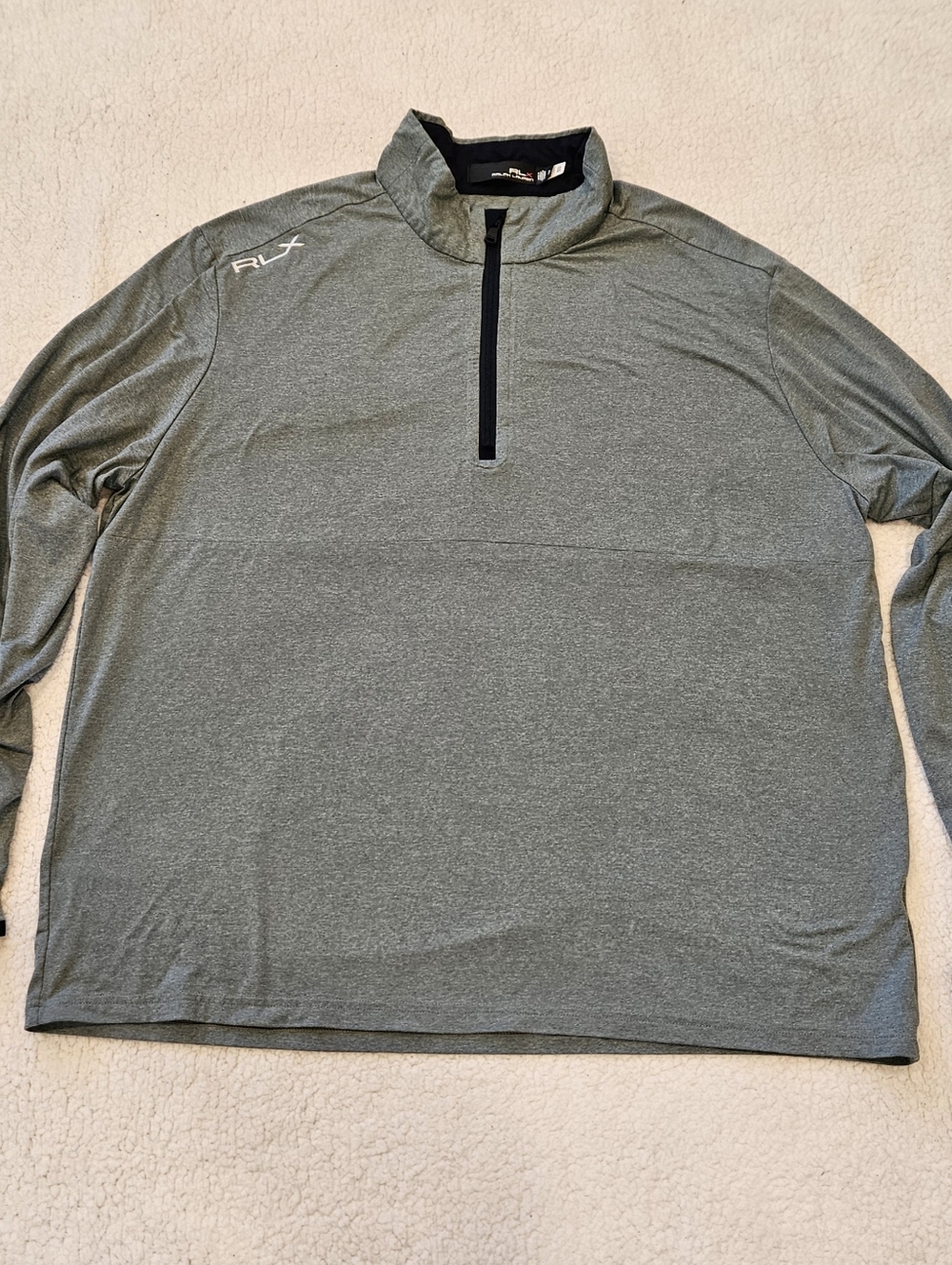 RLX Golf Quarter-Zip Pullover Size XL from The Vintage Club Country Club